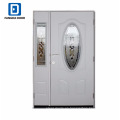 Fangda 32-in ventilador lite acero decorativo puerta de cristal exterior